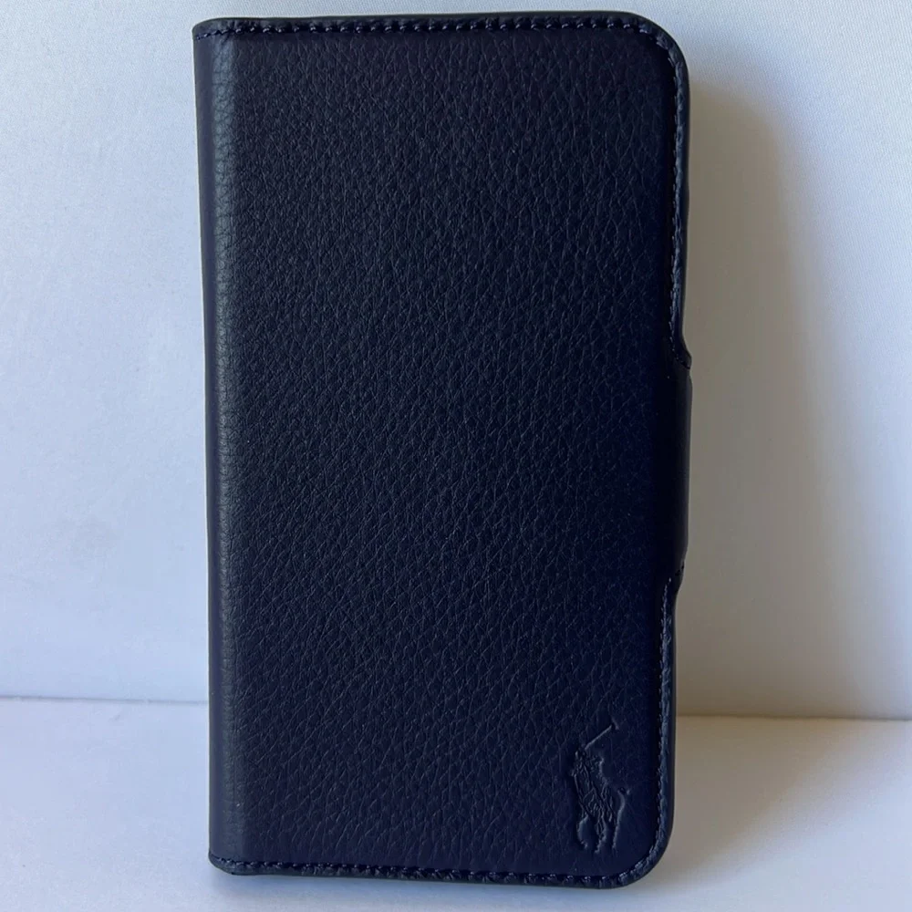 Polo Ralph Lauren Hardshell Case & Credit card holder New Navy